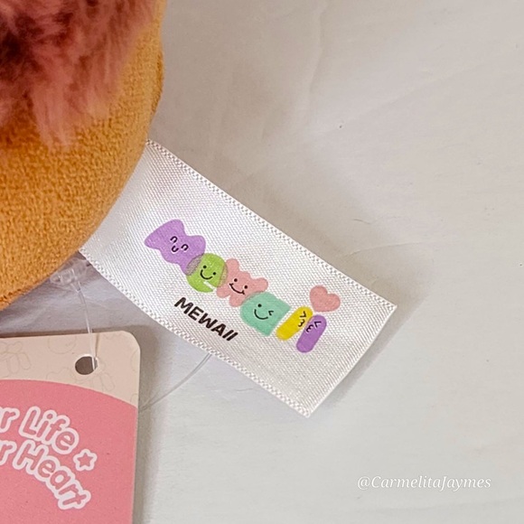 MEWAII 🐮 Brown Highland Cow Bouncy Bouncy Plush NWT - Picture 5 of 7